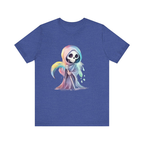 Cute Colorful Reaper - Short Sleeve Tee